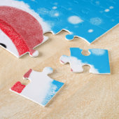 Snowball und Snowman Blue Puzzle (Seite)