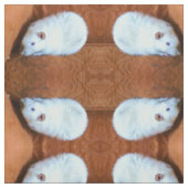 Snowball White Extravagant Pet Rat Gemustertes Gew Stoff (Muster)