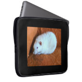 Snowball White Rat Laptop Bag Laptopschutzhülle (Vorne Rechts)