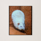 Snowball White Rat Puzzle (Vertikal)