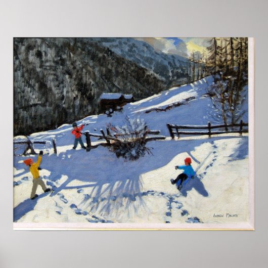 Snowballers Zermatt Poster (Vorne)