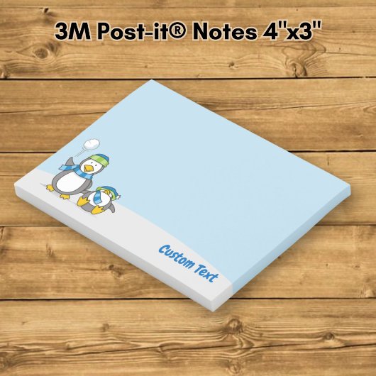 Snowballing Pinguine Post-it-Notizen Post-it Klebezettel