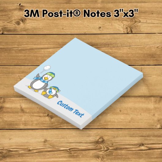 Snowballpinguine Post-it Klebezettel