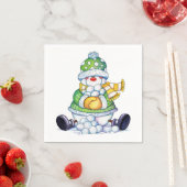 Snowballs - Papier Napkins Serviette (Beispiel)