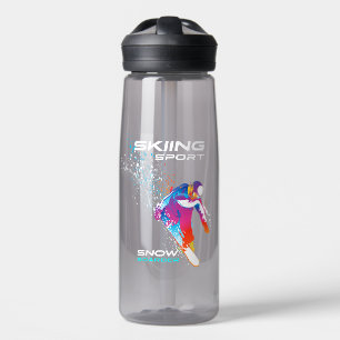 Snowbaording   Wasserflasche Trinkflasche