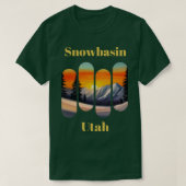 Snowbasin Ski Utah 2 T-Shirt (Design vorne)