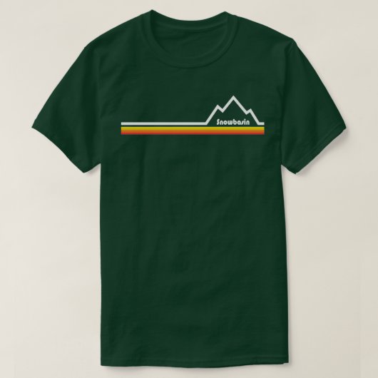 Snowbasin Utah 1 T-Shirt (Design vorne)