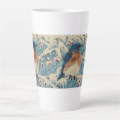 Snowberry Bluebird Candle Milchtasse (Vorderseite)