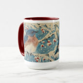 Snowberry Bluebird Candle Tasse (Vorderseite Links)