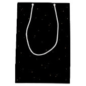 Snowberry+Eukalyptus Weihnachten/Feiertag Vielen D Mittlere Geschenktüte (Rückseite)