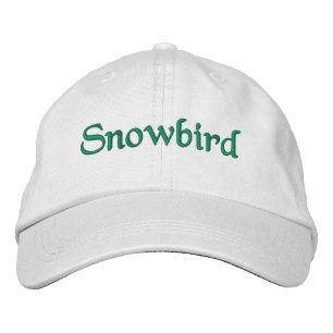 Snowbird Bestickte Baseballkappe