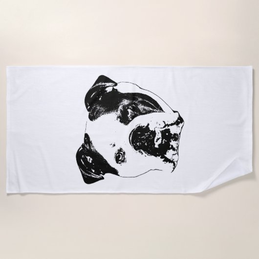 Snowbird Bulldog-Line Handtuch (Vorderseite)