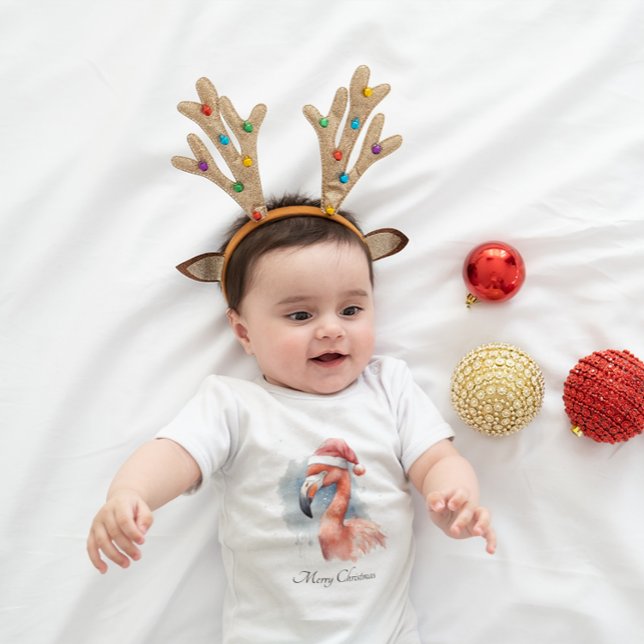 Snowbird Flamingo, Brauch Baby Strampler (Von Creator hochgeladen)