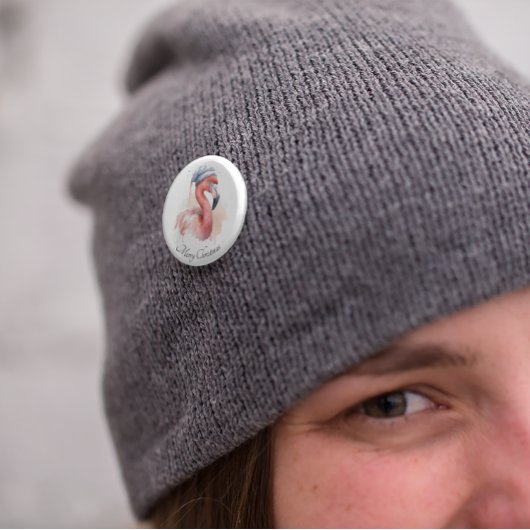Snowbird Flamingo, Brauch Button