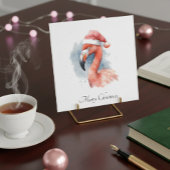 Snowbird Flamingo, Brauch Feiertagskarte