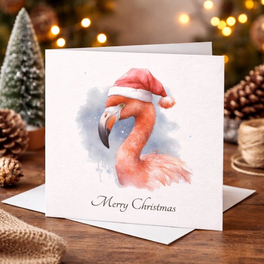 Snowbird Flamingo, Brauch Feiertagskarte
