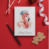 Snowbird Flamingo, Brauch Feiertagskarte