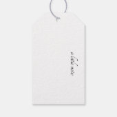 Snowbird Flamingo, Brauch Geschenkanhänger (Rückseite)