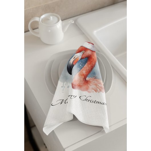 Snowbird Flamingo, Brauch Geschirrtuch