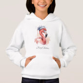 Snowbird Flamingo, Brauch Hoodie (Vorderseite)