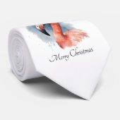 Snowbird Flamingo, Brauch Krawatte (Gerollt)