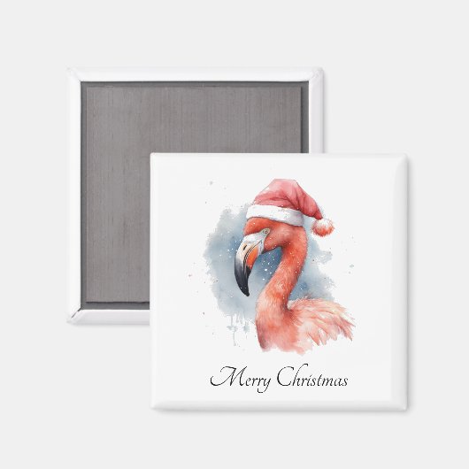 Snowbird Flamingo, Brauch Magnet (Vorderseite/Rückseite)