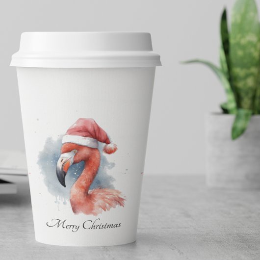 Snowbird Flamingo, Brauch Pappbecher