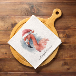 Snowbird Flamingo, Brauch Serviette