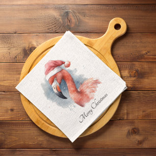 Snowbird Flamingo, Brauch Serviette