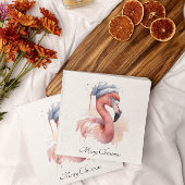 Snowbird Flamingo, Brauch Serviette