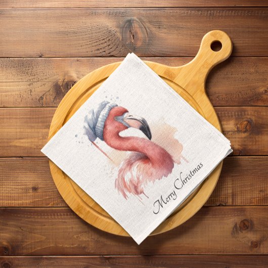 Snowbird Flamingo, Brauch Serviette