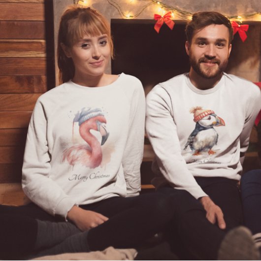 Snowbird Flamingo, Brauch Sweatshirt