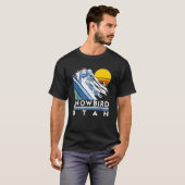 Snowbird Utah Retro Ski T-Shirt (Vorne ganz)
