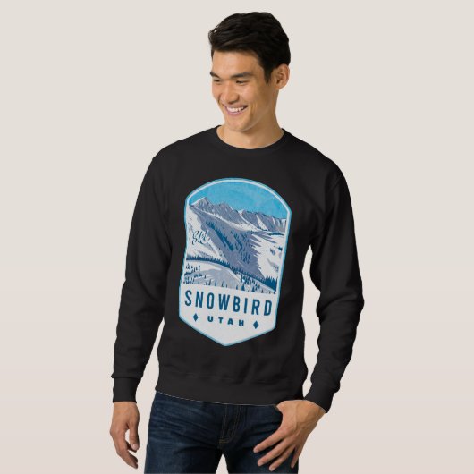 Snowbird Utah Ski Badge Sweatshirt (Vorne ganz)