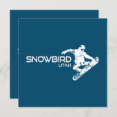 Snowbird Utah Snowboarder (Vorne/Hinten)