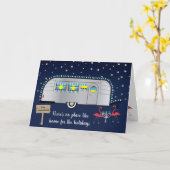 Snowbird's Hanukkah Greetings Karte (Gelbe Blume)