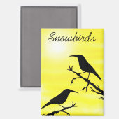 Snowbirds Magnet (Vorderseite/Rückseite)