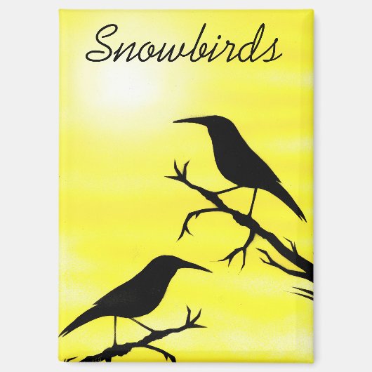 Snowbirds Magnet (Vorderseite)