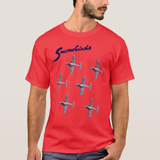 Snowbirds-T - Shirt (Vorderseite)