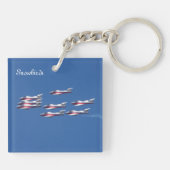Snowbirds zweiseitige Schlüsselkette Schlüsselanhänger (Rückseite)