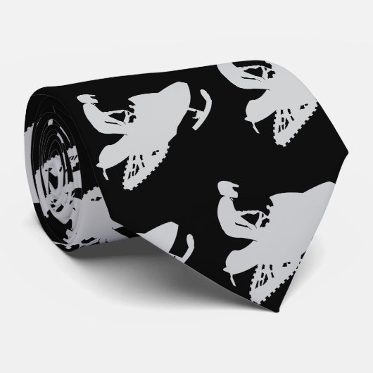 Snowbmobiler in Grey Krawatte (Gerollt)