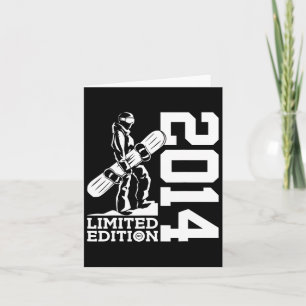 Snowboard 11. Geburtstag Snowboard 2014 Snowboardi Karte
