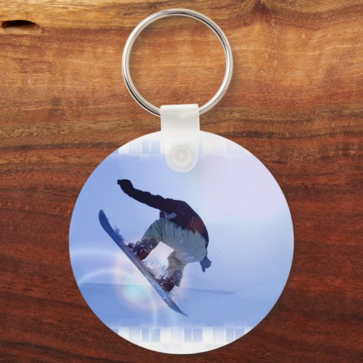 Snowboard-12 Schlüsselanhänger (Vorderseite)