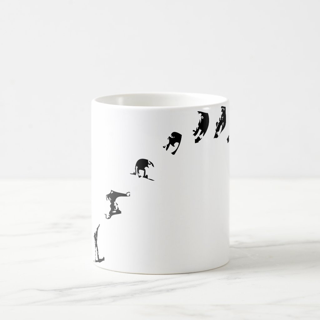 Snowboard Kaffeetasse