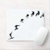 Snowboard 360 mousepad (Mit Mouse)