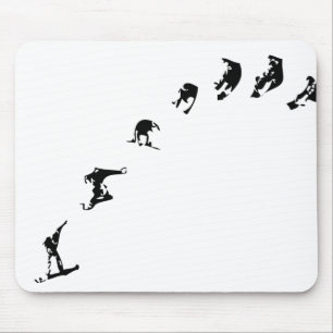 Snowboard 360 mousepad