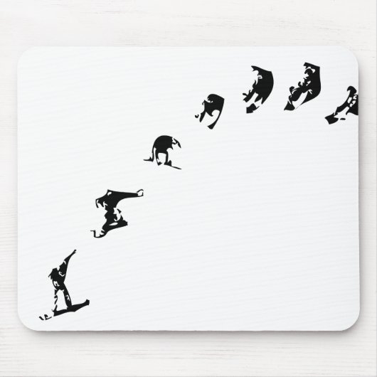 Snowboard 360 mousepad (Vorne)