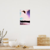 Snowboard Air Poster (Küche)