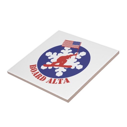Snowboard Alta Fliese (Seite)