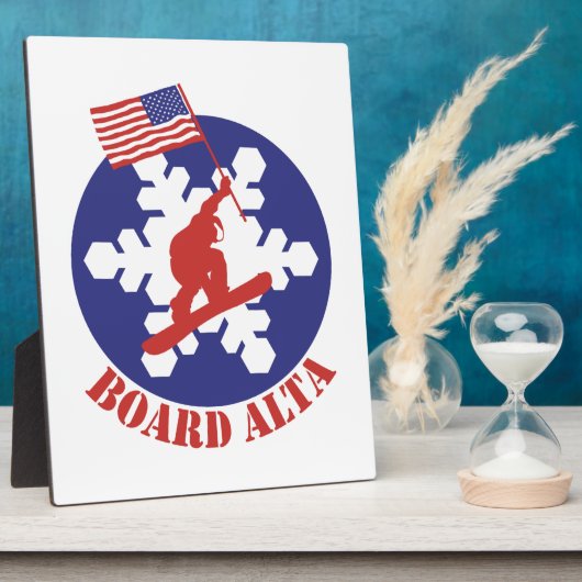 Snowboard Alta Fotoplatte (Seite)